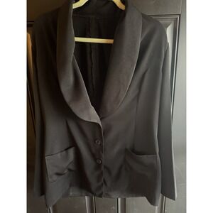 Black Vtg Blazer Size Sm/med